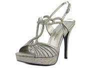 Adrianna Papell Misty Women US 9.5 Silver Sandals EU 39.5