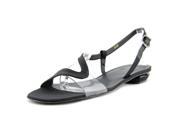 Vaneli Berta Women US 8 Black Sandals