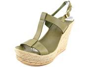 Delman Trish Women US 10 Green Wedge Sandal