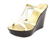 Callisto Occitau Women US 9 Gold Wedge Heel