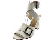 Delman Carly Women US 8.5 White Sandals