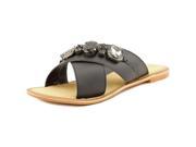 BC Footwear Sphynx Women US 8 Black Slides Sandal