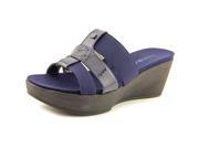 Bandolino Doveva Women US 11 Blue Slides Sandal