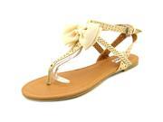 Not Rated Jaded Women US 9.5 Nude Thong Sandal