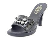 Callisto Luster Women US 9 Black Slides Sandal