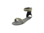 Report Loften Women US 8.5 Black Gladiator Sandal