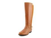 Isaac Mizrahi Tally Wide Calf Women US 8.5 Brown Knee High Boot