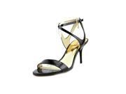 Michael Michael Kors Kaylee Mid Women US 7.5 Black Sandals