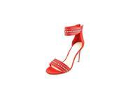 Betsey Johnson Charm Women US 6.5 Red Sandals