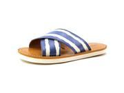 Lucky Brand Dadeen 2 Women US 9.5 Blue Slides Sandal