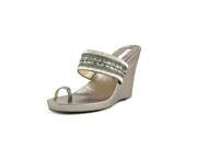 INC International Concepts Limon 2 Women US 8 Silver Wedge Sandal