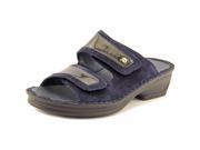 Ara Ibiza Women US 9 Blue Slides Sandal