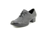 Born Naleigh Womens Size 8 Black Leather Oxfords Shoes