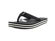 Teva Deckers Flip Women US 5 Black Thong Sandal
