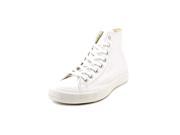 Converse Chuck Taylor All Star Leather Hi Men US 7.5 White Sneakers