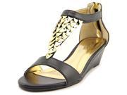 Thalia Sodi Anitah Women US 7.5 Black Sandals