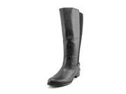 Isaac Mizrahi Tally Wide Calf Women US 11 Black Knee High Boot