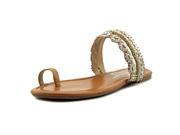 Jessica Simpson Rakelle Women US 5.5 Tan Slides Sandal