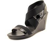 Madeline Poise Women US 6.5 Black Wedge Sandal