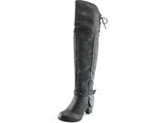 2 Lips Too Too Local Women US 10 Black Over the Knee Boot