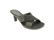Aerosoles Love Powem Women US 6.5 Black Slides Sandal