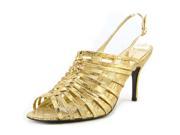 A. Marinelli Express Women US 11 Gold Sandals