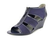 Bandolino Opie Women US 10 Blue Wedge Sandal