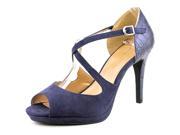 Style Co Simmone Women US 6.5 Blue Platform Heel
