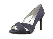 Alfani Loralie Women US 7 Blue Peep Toe Heels