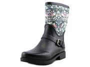 Ugg Australia Sivada Liberty Women US 6 Black Rain Boot