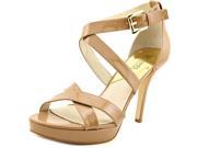 Michael Michael Kors Evie Platform Women US 6 Tan Sandals