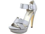 Michael Antonio Ranae Women US 9 Silver Platform Sandal