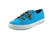 Sperry Top Sider Pier View Canvas Women US 7.5 Blue Fashion Sneakers