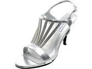 Touch Ups Carmen Women US 7.5 Silver Sandals