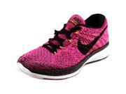 Nike Flyknit Lunar 3 Women US 5 Pink Running Shoe