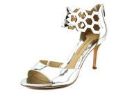 Carolinna Espinosa Cea Safiya Women US 8.5 Silver Heels
