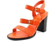 Ann Marino by Bettye Muller Delia Women US 8.5 Orange Platform Sandal