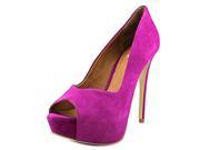 Steve Madden Damara Women US 11 Purple Peep Toe Platform Heel