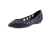 Rachel Zoe FAYLER Women US 8.5 Blue Peep Toe Flats