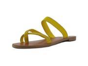 Steve Madden Averry Women US 10 Yellow Slides Sandal