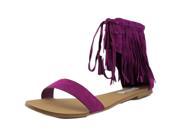 Steve Madden Finick Women US 9.5 Purple Sandals