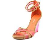 Via Spiga Biana Women US 10 Pink Wedge Sandal