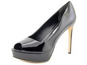 Charles David Nivia Women US 11 Black Peep Toe Heels