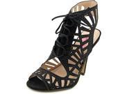 Betsey Johnson Lexxe Women US 9.5 Black Sandals