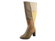 New York Transit Must Haves Wide Calf Women US 6 Brown Mid Calf Boot