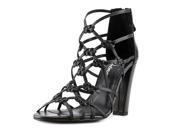 Delman Scandl Women US 7.5 Black Heels