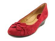 Earth Teaberry Women US 9 Red Wedge Heel