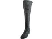 Report Fisher Women US 8 Black Over the Knee Boot