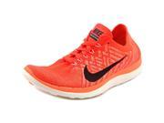 Nike Free 4.0 Flyknit Women US 7 Orange Running Shoe
