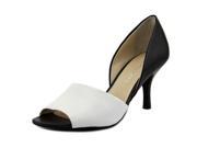Franco Sarto Ilsa Women US 8 White Peep Toe Heels